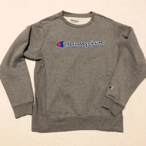 Champion Sweater Boys Girls Large Kids Size  Crewneck